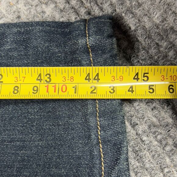 Dickies Jeans Mens 42x32 Dark Blue Wash Denim Pants Straight Leg Mexico - Picture 15 of 15